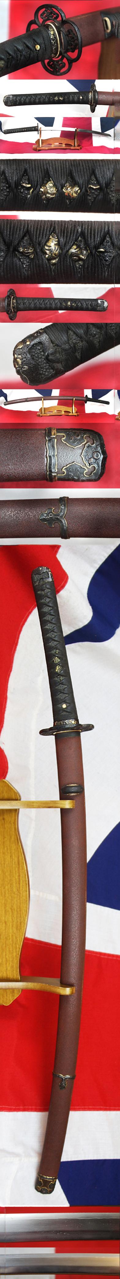 A Simply Stunningly Mounted Handachi Katana Shinto Period Circa 1650