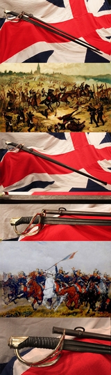 A French, Mid to Late 19th Century, Elite Cuirassiers, Heavy Cavalry Sword