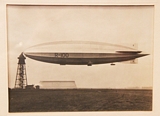 Framed Original Photo of His Majesty's Airship R100,