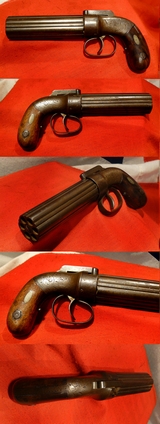 A Very Good American Allen and Thurber Pepperbox Revolver Circa 1840