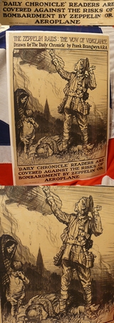 A Most Fine and Rare Original Frank Brangwyn WW1 Propaganda Poster