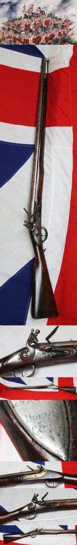 A Most Attractive Napoleonic Wars Era, Dublin Castle Flintlock Mounted Sergeant's Length 'Brown Bess' Musket