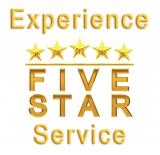 Every Customer Should Expect & Will Receive Our World Renown 5* Star Service, Day In, Day Out, 365 Days of the Year