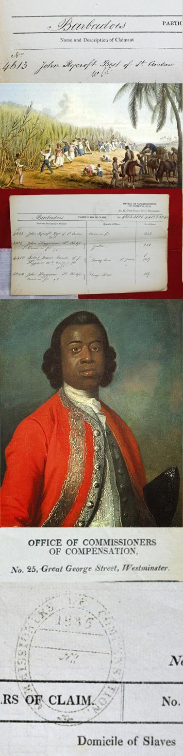 An Extraordinary Document, & Piece of Original & Highly Relevant History Today.  A 'Particulars of Claim For Compensation' For The Freedom of 253 Slaves In Barbados For the President Of Barbados, John Rycroft Best & 556 Slaves Owned By John Higginson