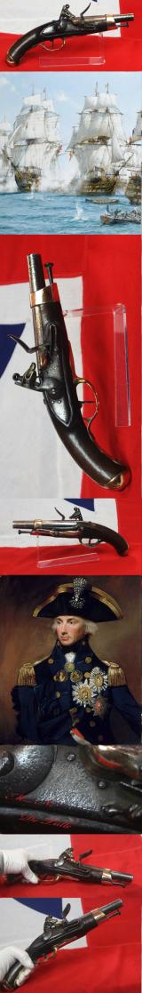 A Superb, Really Rare, French, Napoleonic Short Sea Service Boarding Pistol. The Pistolet De Bord Maritime, Modele 1786, Manufacture Nationale De Tulle Circa 1792
