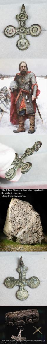 NOW SOLD Original Early Viking Cross Pendant, Worn in the Viking Lands of Grand Prince Oleg and Vladimir the Great Period, A Christian Cross Pendant in Bronze. 9th to 10th Century