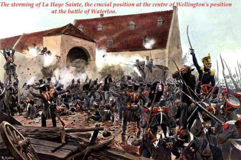 A Superb Original Waterloo Recovered Souvenir '6 Pounder ' Royal Artillery Cannon Ball Fired at La Haye Sainte During The Battle, Recovered From The Farm