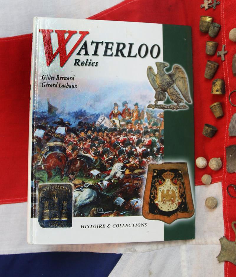 A Superb Original Waterloo Recovered Souvenir '6 Pounder ' Royal Artillery Cannon Ball Fired at La Haye Sainte During The Battle, Recovered From The Farm. With Clear impact Site To The Ball.