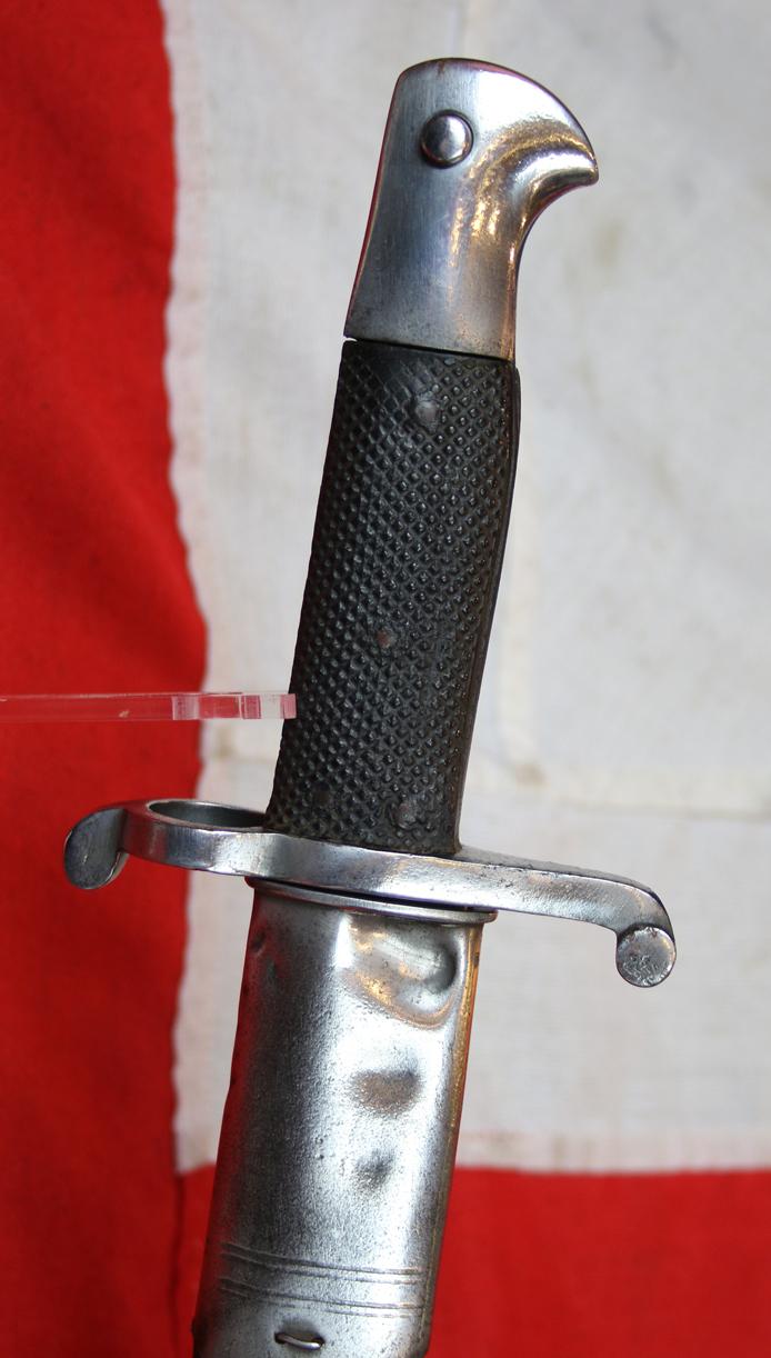 Fabulous, Superb & Historical Service Issue 1856-8 Two Band Enfield Yataghan Sword Bayonet Used With P1853 Enfield Rifles In The Indian Mutiny, The Opium War in China, The American Civil War, 1861-65 & The Japanese Boshin War & The Satsuma Rebellion