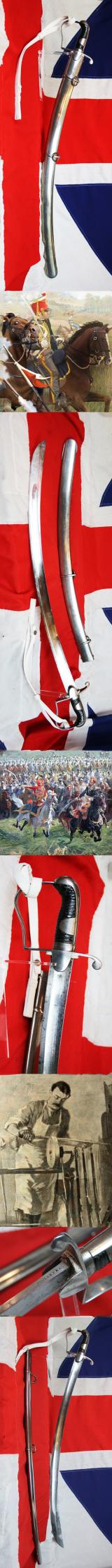 A Fabulous, Museum Grade, Front Line Rank Issue, Napoleonic Wars and Waterloo 1796 Light Dragoon Trooper's Sabre. Ordnance Approved Stamped Blade With Maker Stamp of James Wooley, His Earliest Mark Circa 1796