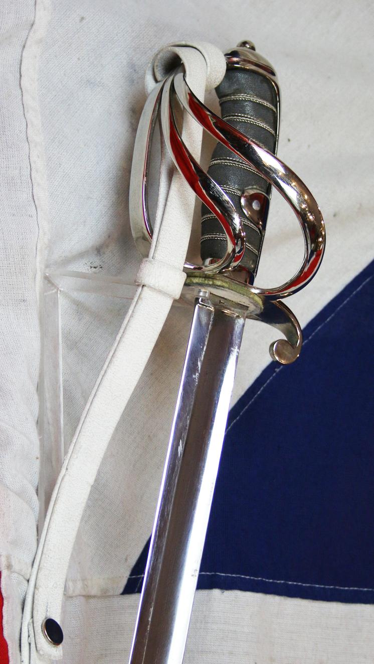 A 'Superb Plus' Original, Antique, Victorian, Charge of the Light Brigade Era, 1821 Pattern, Hussar's or Lancer's NCO's Sword In Simply Amazing Fully Restored and Conserved Condition. The NCO's Version Of the 1822 Officer's Sabre. With White Knot