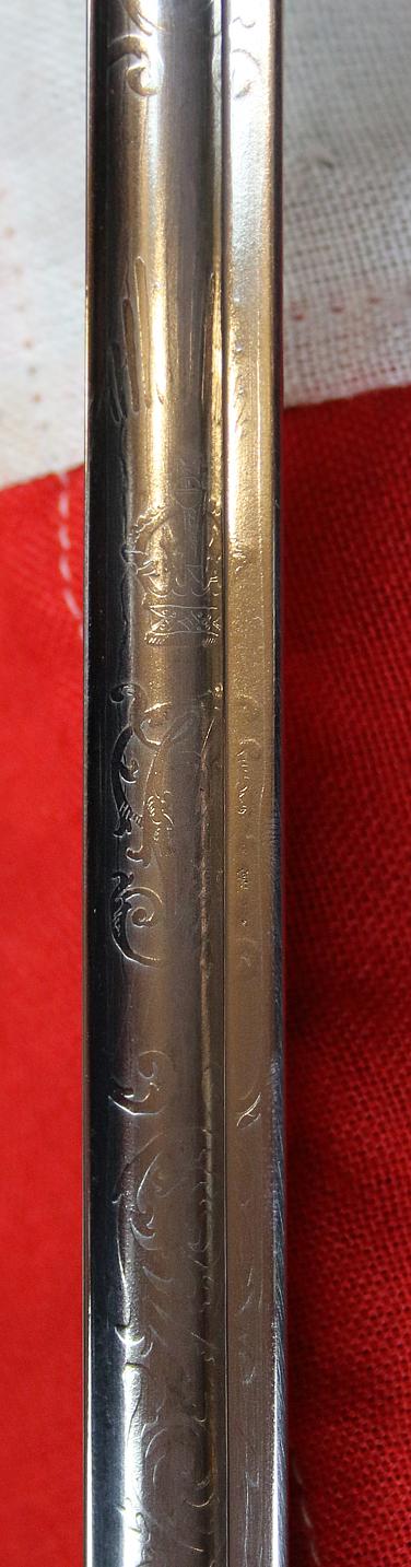 A Beautiful and Good Example, of An Original, Zulu War Sabre, An 1822/45 Pattern British Infantry Officer's Sword, for Majors & Above, With Gothic Hilt and Queen Victoria's Cypher