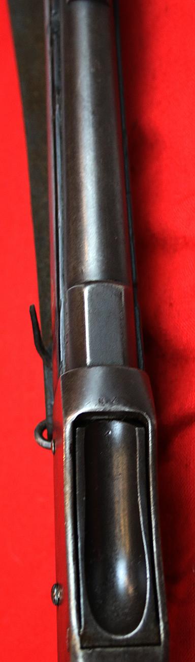 Original Antique MK I - II Short Lever Martini Henry Rifle, Dated 1875, By Enfield, Early Model Long Cocking Indicator, With Original Victorian Leather Sling. Rare Brass Muzzle Dust Cover & In Fabulous Condition. One Of Only 1400 Early MK1 Models Made