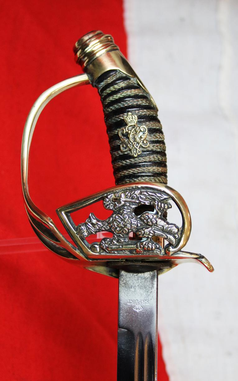 A Good Imperial German WW1 Officer's Sword A Beautiful 1889 Pattern German Infantry Officer's Sword of The Great War. and Used into WW2 Until May 1945