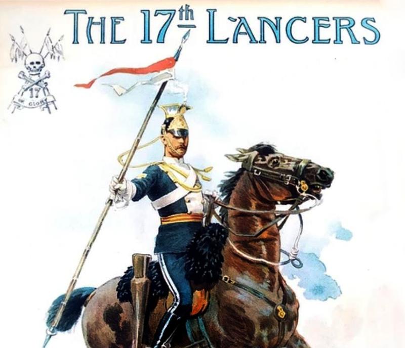 Antique Victorian Regimental Other Ranks Helmet {Chapka} Of the 17th Lancers Of The 'Charge Of The Light Brigade' Fame