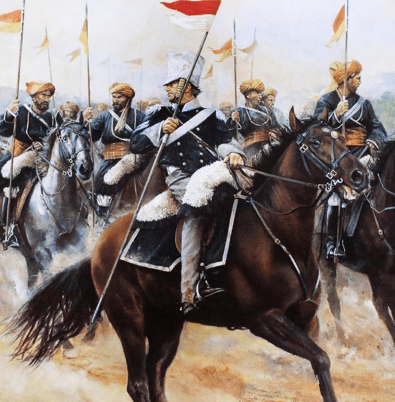 Antique Victorian Regimental Other Ranks Helmet {Chapka} Of the 17th Lancers Of The 'Charge Of The Light Brigade' Fame