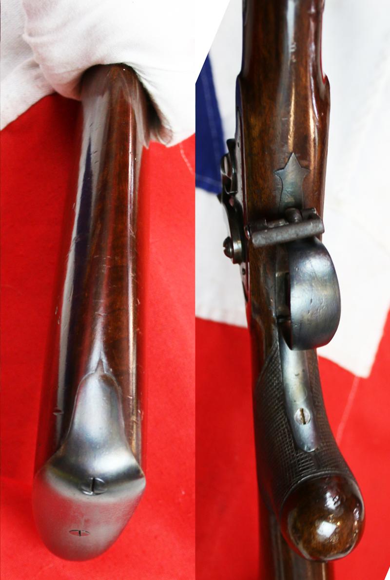A Most Rare & Beautiful British Percussion Half Stock Light Rifle By Isaac Riviere. A Very Finely Regarded London, Bespoke, Hand Made Rifle Maker Holding Patent for His Unique Percussion Action Designs