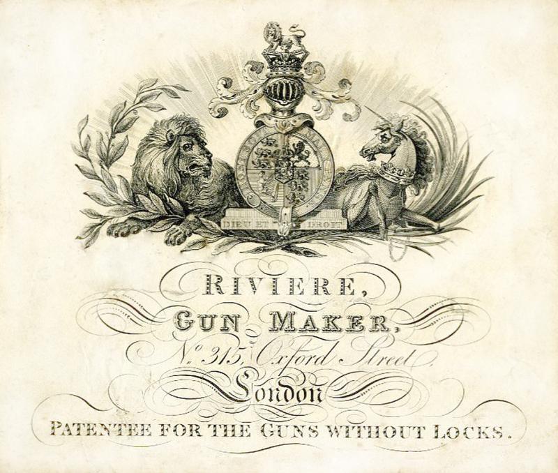 A Most Rare & Beautiful British Percussion Half Stock Light Rifle By Isaac Riviere. A Very Finely Regarded London, Bespoke, Hand Made Rifle Maker Holding Patent for His Unique Percussion Action Designs