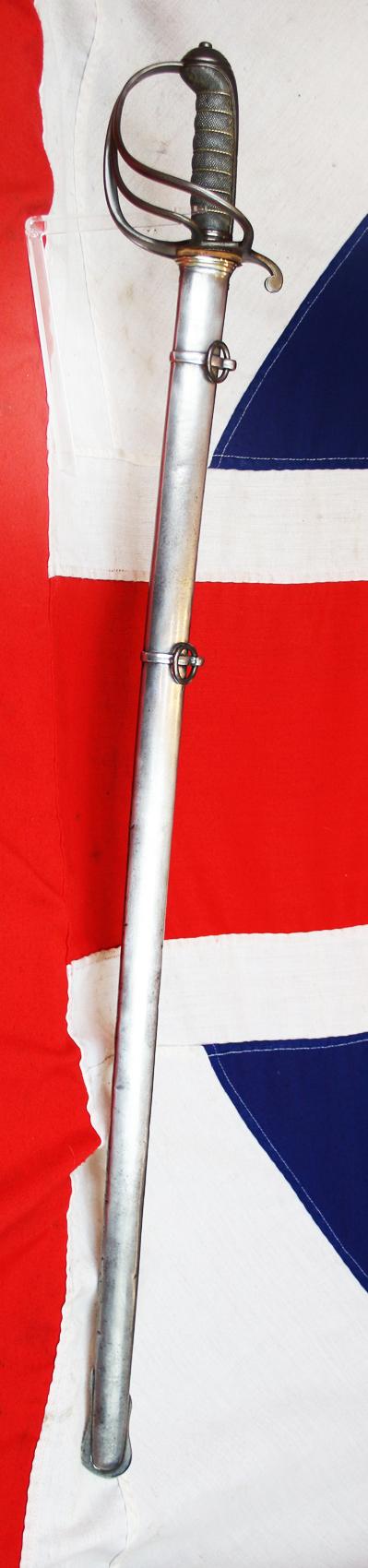 An Excellent, Victorian, Zulu War Service Royal Artillery Officers Combat Weight Sword Commissioned From Jones & Company, 6 Regent Street London of 1875