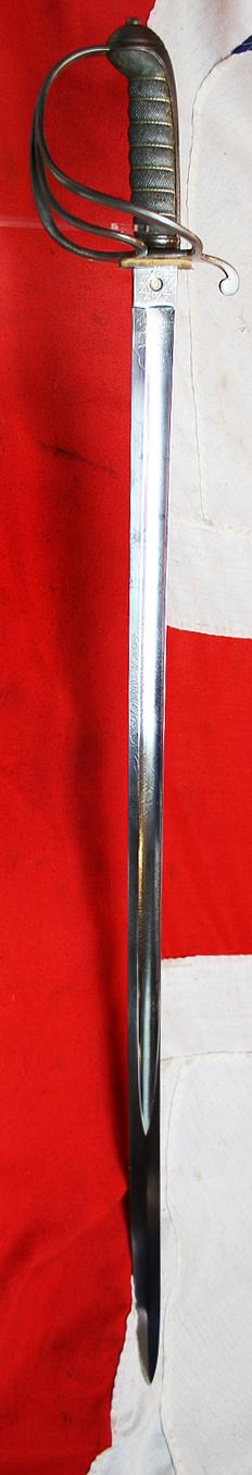 An Excellent, Victorian, Zulu War Service Royal Artillery Officers Combat Weight Sword Commissioned From Jones & Company, 6 Regent Street London of 1875