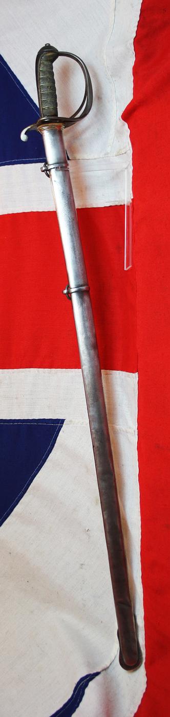 An Excellent, Victorian, Zulu War Service Royal Artillery Officers Combat Weight Sword Commissioned From Jones & Company, 6 Regent Street London of 1875