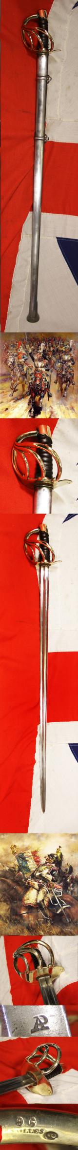 Grande Armee Issue, From the Consular To Ist Empire Period.  French Napoleonic Year 13 Cuirassier Sword, Manufactured at Versailles in the Early Imperial Period, Circa 1804-1806. Inspected by Nicholas Cherrer, Chef De Battalion