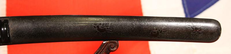 A Super, Original, Antique Edo Period, Most Rare Samurai Kubikiri 'Head Cutter' With Fine Original Edo Period Koshirae Including a Minogame, a Hairy-Tailed Turtle,Tsuba. Katakiriba-zukuri and Flat Mune Blade